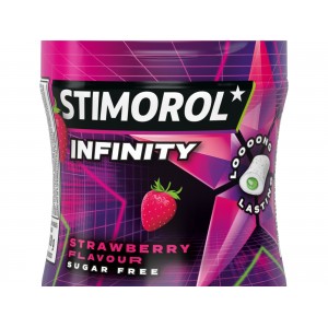 Bottle Infinity Strawberry Lime 6 x 88g Stimorol (Max)