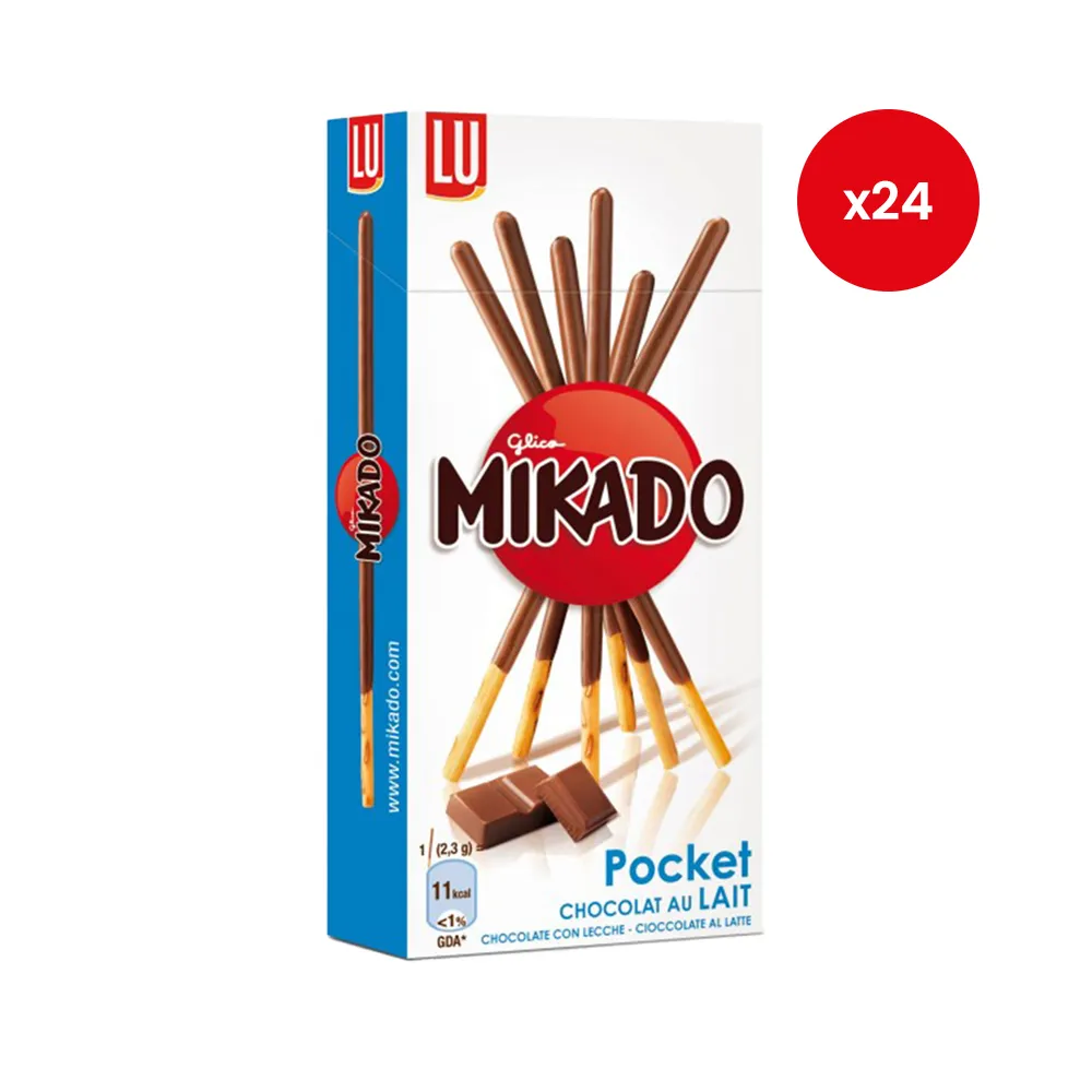 [676640] LU MIKADO POCKET MELK 24 x 39g