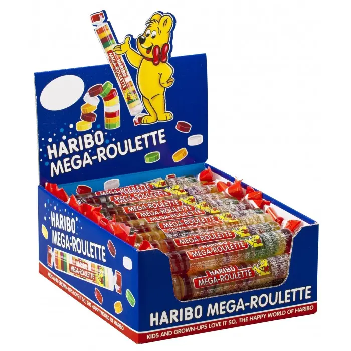 [10044372] HAR MEGA ROULETTE FRUIT 40 x 45g