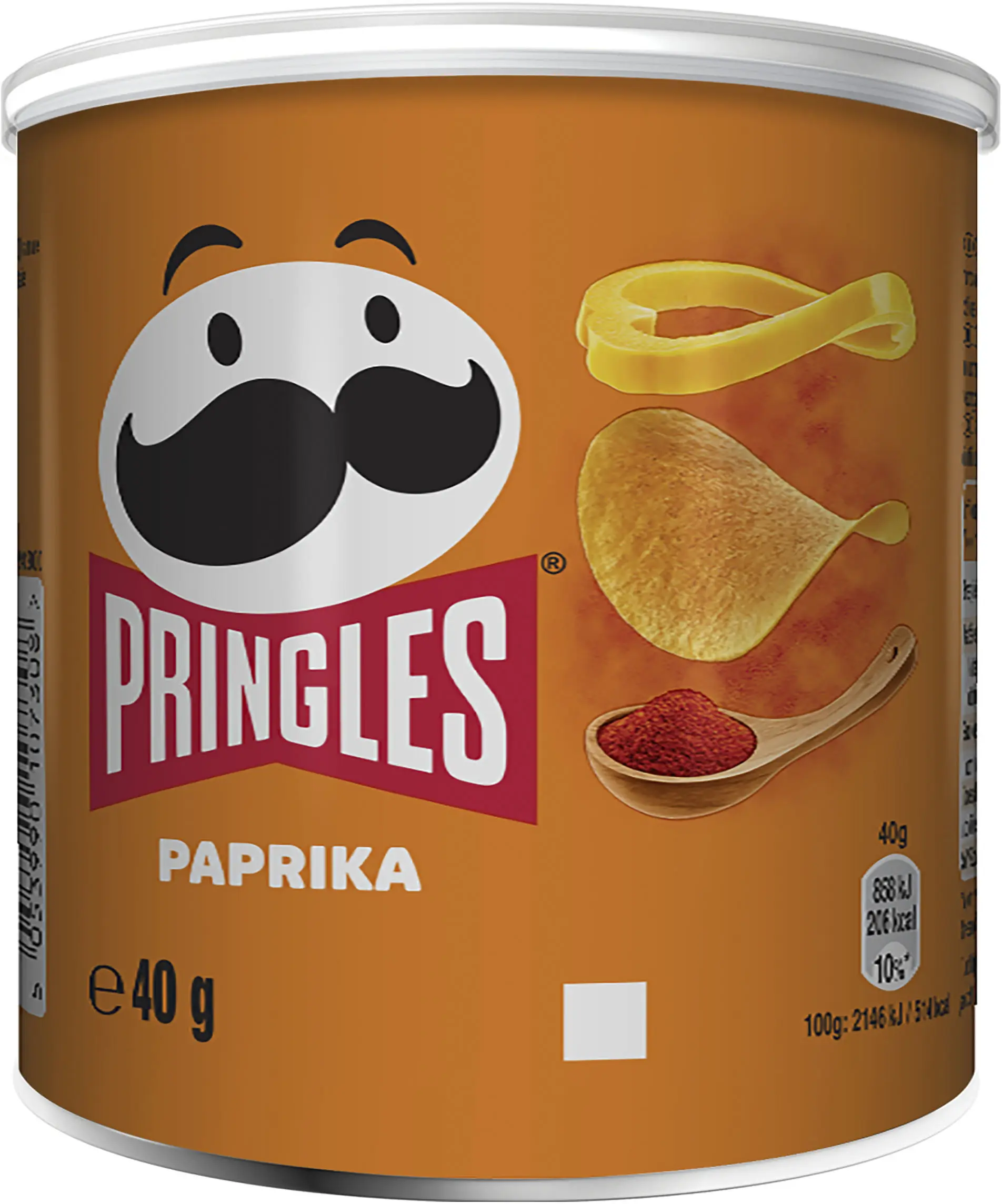 PRINGLES SWEET HOT PAPRIKA CHIPS 40GR