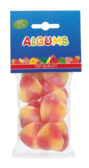 [ALG009] ALGUMS KK PERZIKEN 15 x 100 G