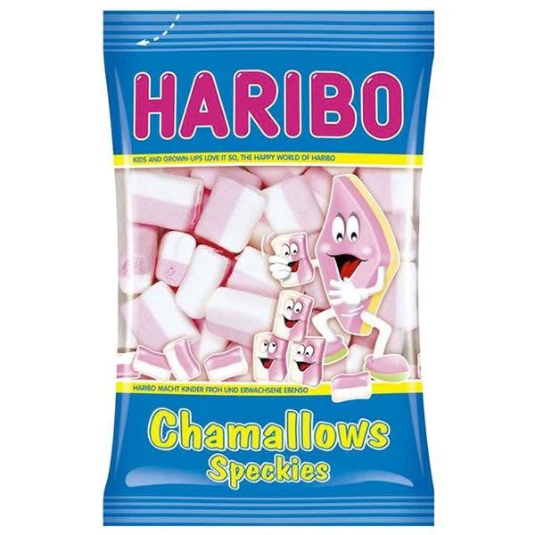 [45201] CHAMALLOWS SPECKIES WIT-ROZE 12 x 175 g