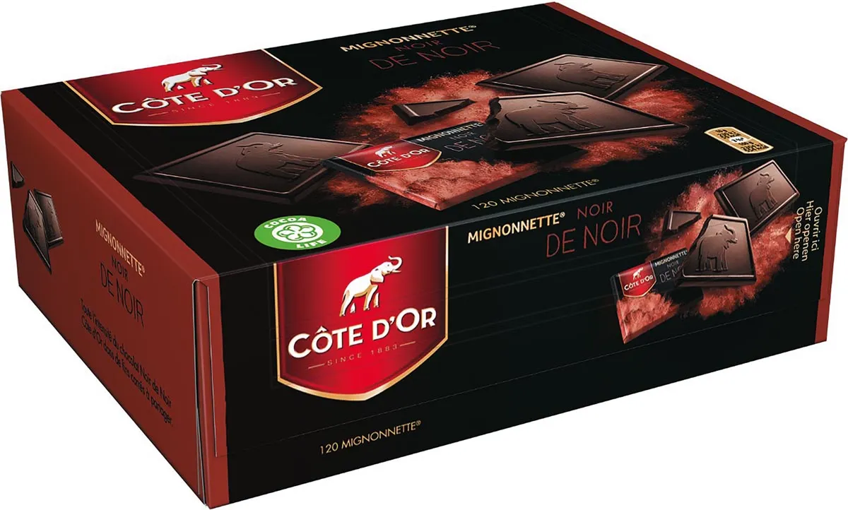 [779] COTE d'OR MIGNONETTES NOIR DE NOIR 120x10g