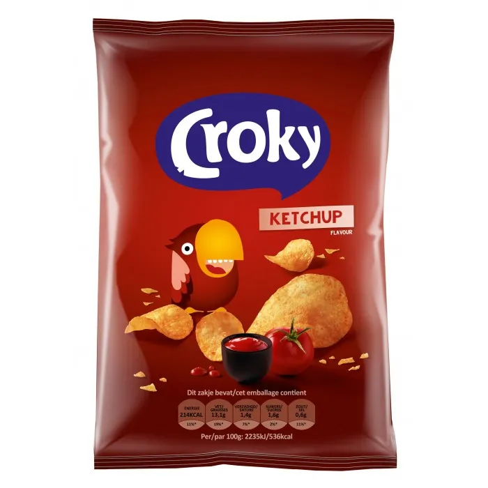 [71053] CROKY CHIPS KETCHUP 20 x 40 g