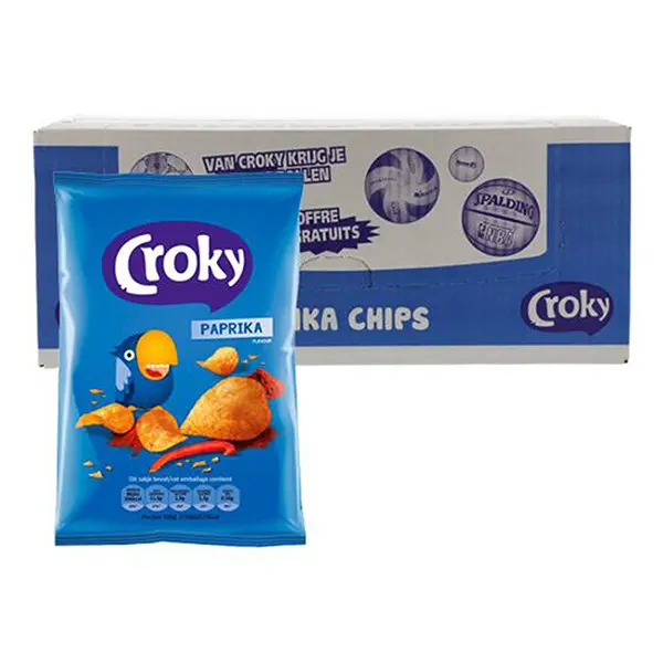 [71051] CROKY CHIPS PAPRIKA 20 x 40 g
