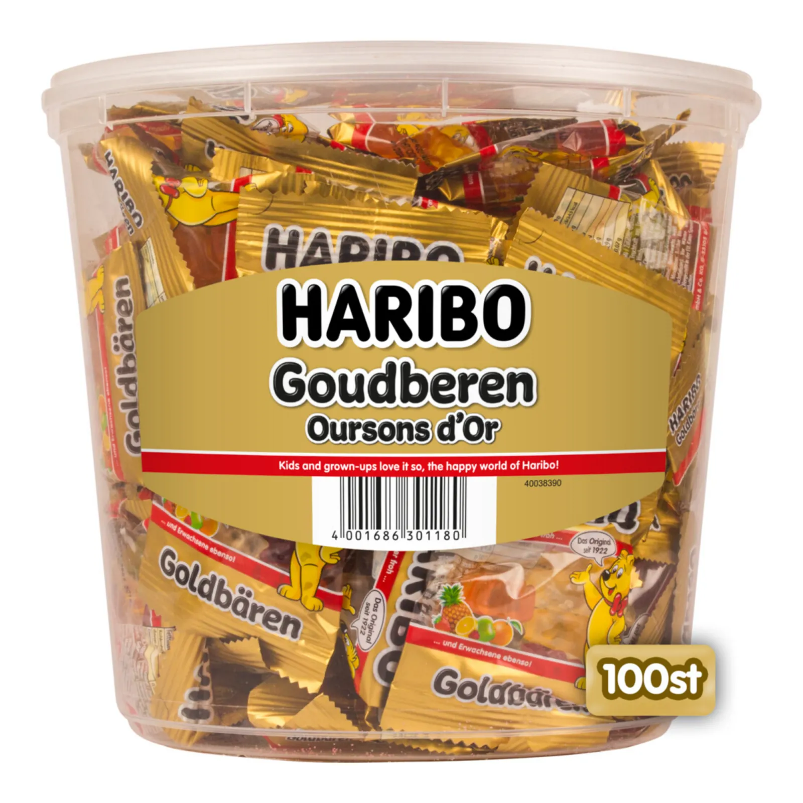 [30121] HAR TB GOUDBEERTJES 100 ST