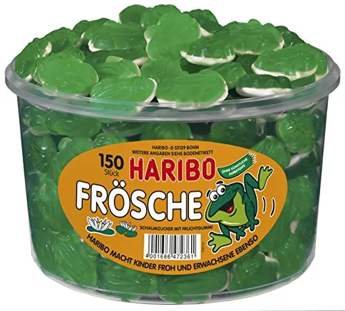 [47235] HARIBO TUBO KIKKERS 150 ST