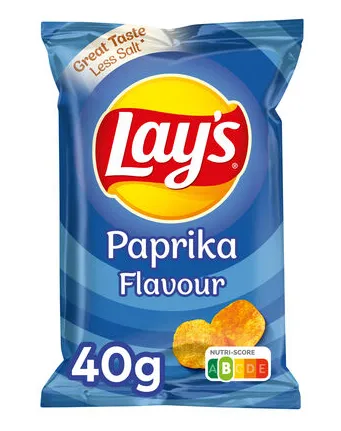 [17610] LAY'S CHIPS PAPRIKA 20 x 40 g