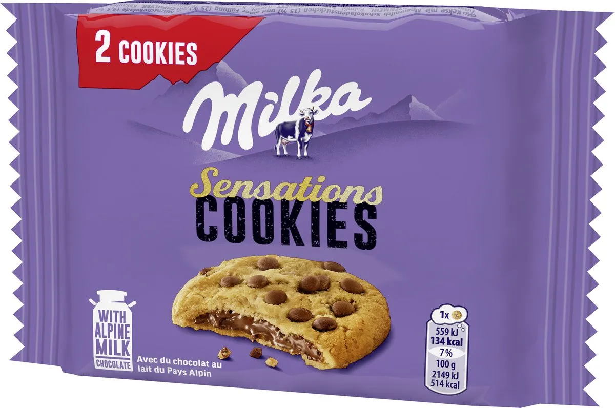 [4033559] MILKA COOKIES SENSATIONS 24 x 52 g